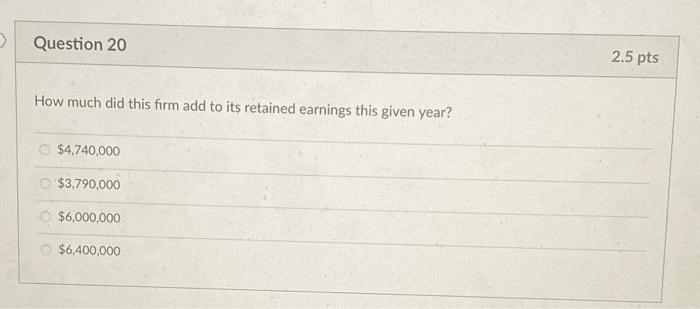 Solved Questions 18, 19, and 20 will be based on the | Chegg.com