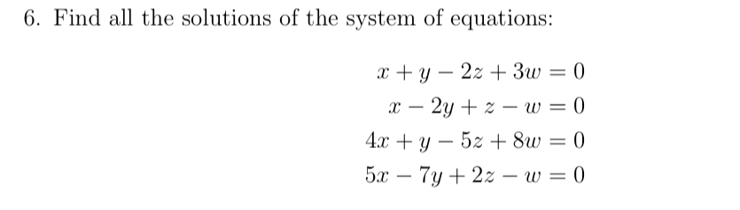 Solved Find all the solutions of the system of | Chegg.com