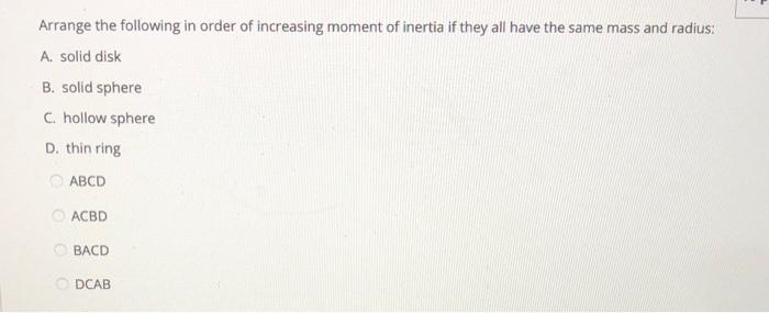 Solved Pol In The Setting Below, What Is The Moment Of 