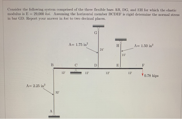 Solved Consider the following system comprised of the three | Chegg.com