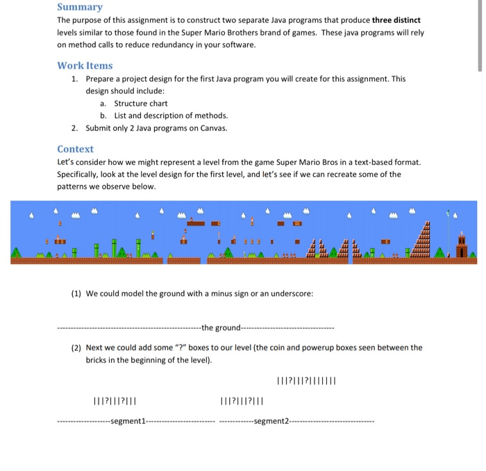Solved Summary The purpose of this assignment is to | Chegg.com