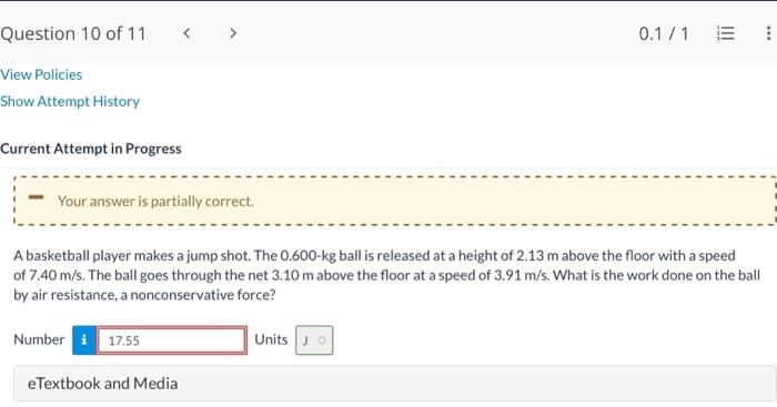 Solved A basketball player makes a jump shot. The 0.600−kg | Chegg.com