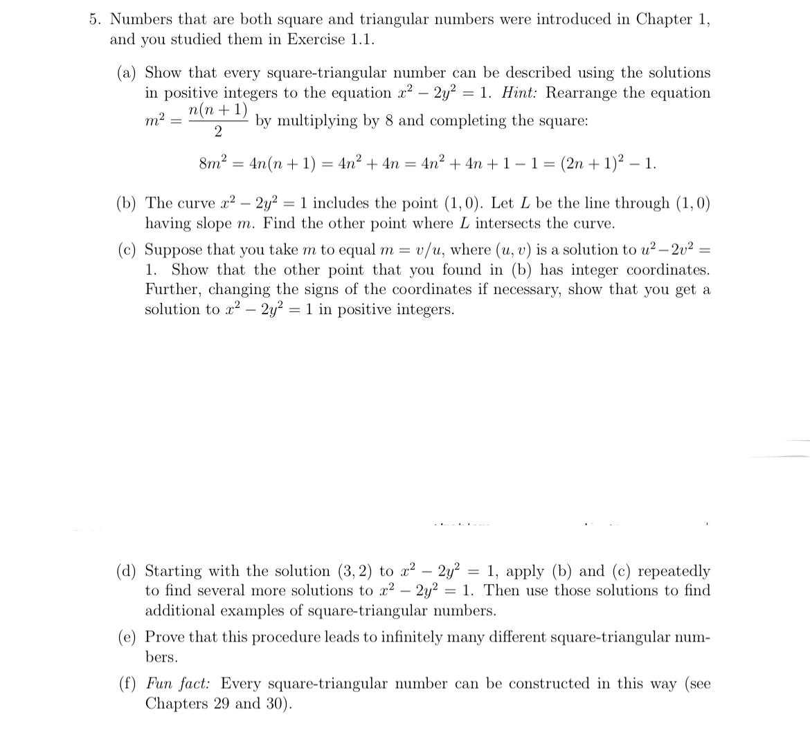 Square Triangular Numbers
