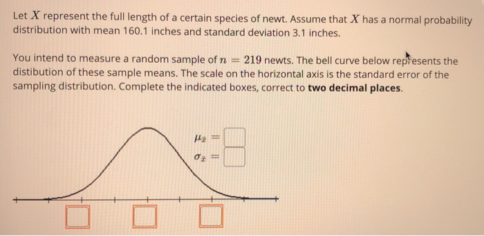 Solved Let X represent the full length of a certain species | Chegg.com