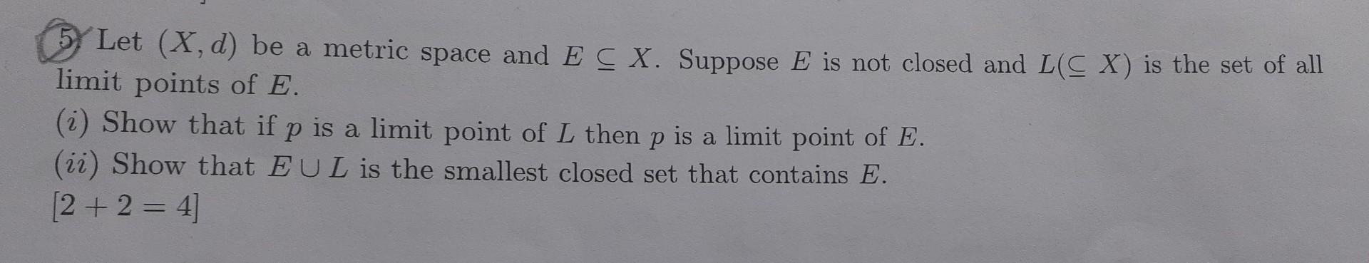 Solved This question is from Real Analysis. Kindly explain | Chegg.com