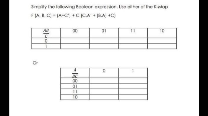 Solved Task Simplifying Two Input Boolean Functions Chegg Com