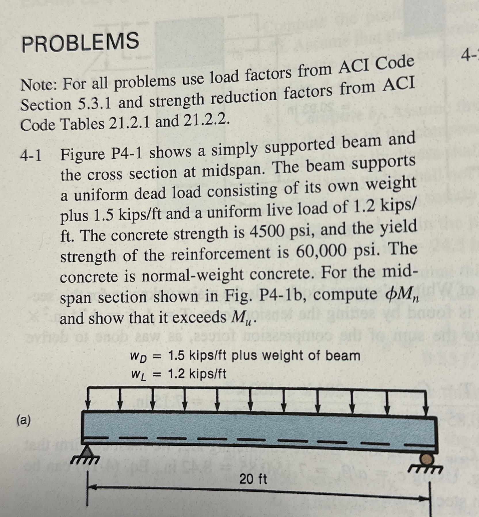 PROBLEMS\\nNote: For all problems use load factors | Chegg.com