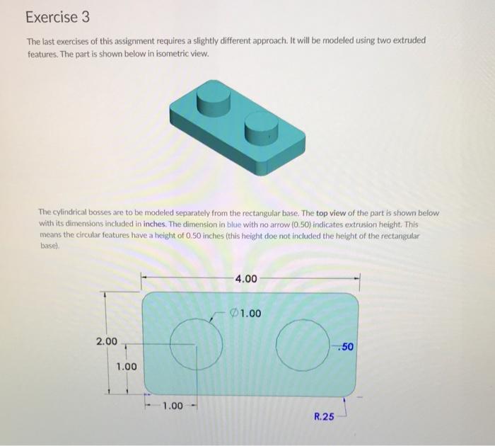 Solved Exercise 3 The last exercises of this assignment | Chegg.com