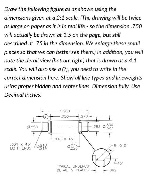 Solved Draw the following figure as as shown using the | Chegg.com
