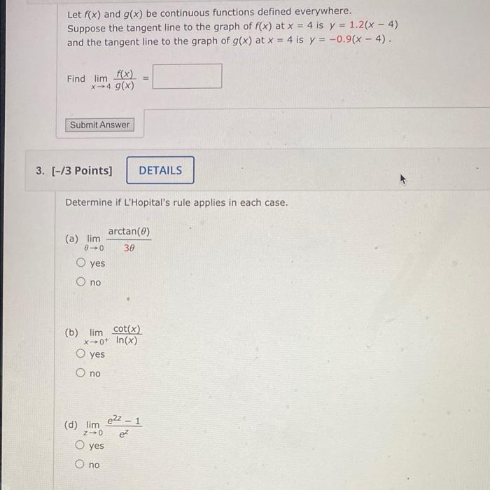 Solved Let Fx And Gx Be Continuous Functions Defined 5364