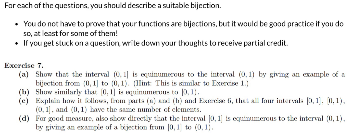 Solved For each of the questions, you should describe a | Chegg.com