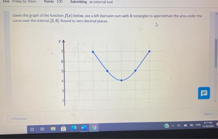 Solved Due Friday by 10pm Points 100 Submitting an external | Chegg.com