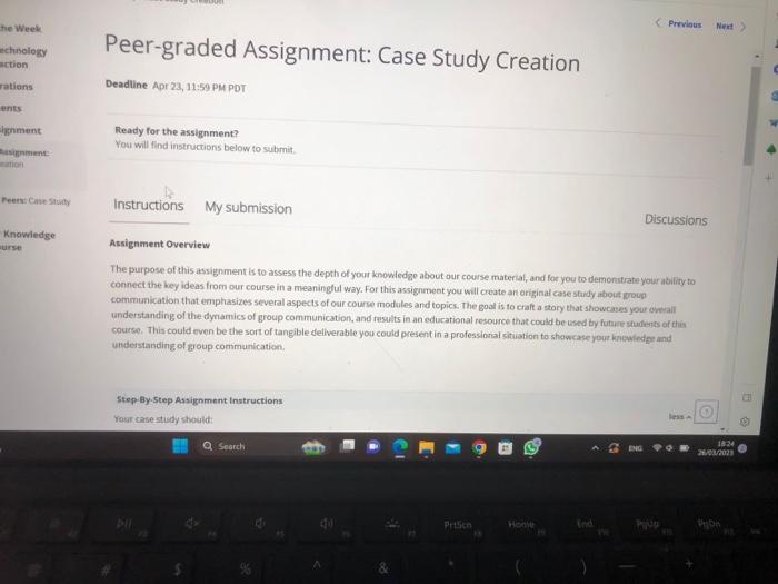 Assignment Overview The purpose of this assignment is | Chegg.com
