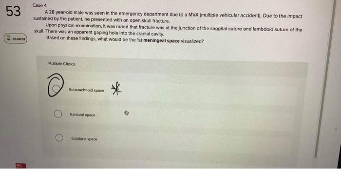 Solved Case 1 6 A 30-year-old man came to the clinic due to | Chegg.com