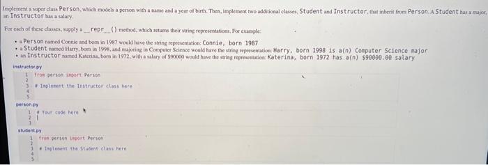 Solved IN PYTHON please!I NEED to find a code for the | Chegg.com