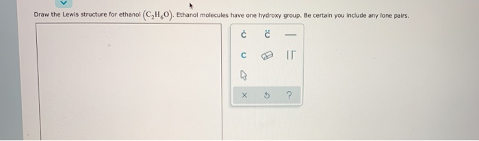 lewis structure for ethanol