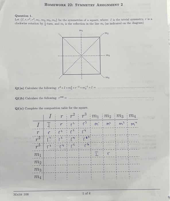 symmetry assignment edgenuity