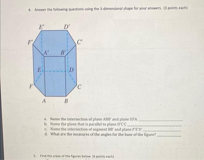 Solved 4. Answer the following questions using the | Chegg.com