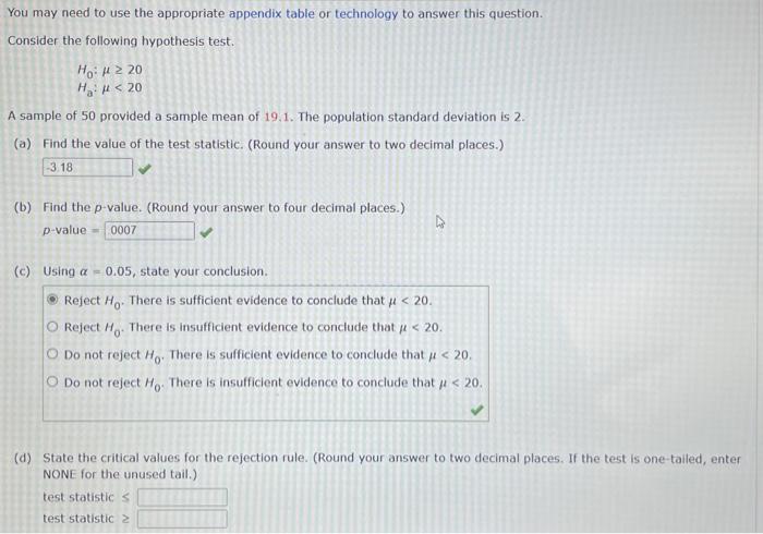 Solved You may need to use the appropriate appendix table or | Chegg.com