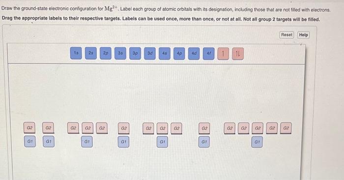 Solved Draw the ground-state electronic configuration for | Chegg.com