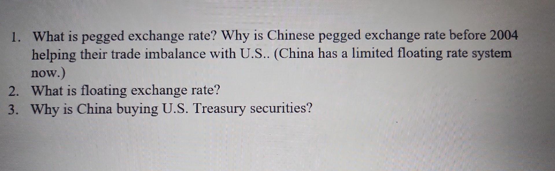 Solved 1 What Is Pegged Exchange Rate Why Is Chinese Chegg solved-1-what-is-pegged-exchange-rate-why-is-chinese-chegg