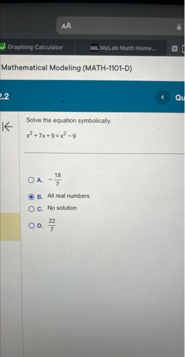 Solved Mathematical Modeling (MATH-1101-D) Solve the | Chegg.com