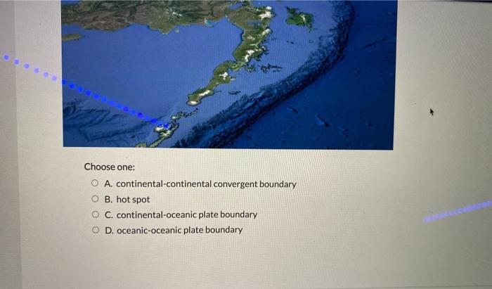 Solved The figure shows the Aleutian Islands, a volcanic | Chegg.com