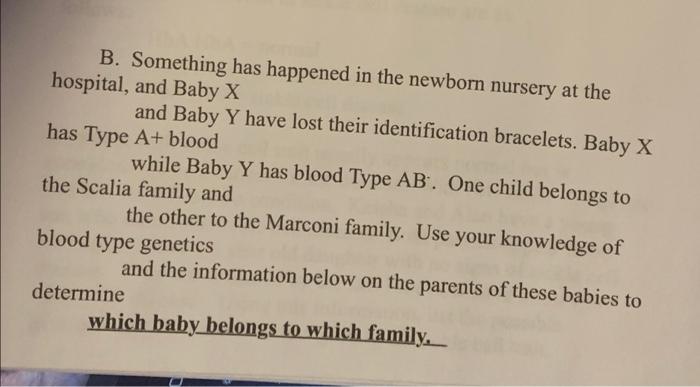 B. Something Has Happened In The Newborn Nursery At | Chegg.com