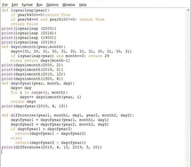the question is: Calculate which day in the week | Chegg.com