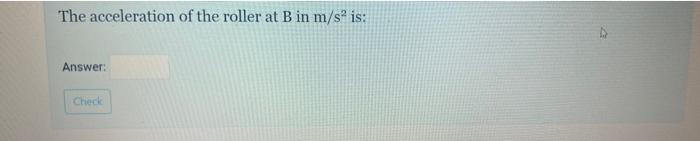 Solved The Motion Of The Equilateral Triangular Plate Abc Of