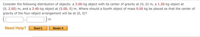 Solved Consider the following distribution of objects: a | Chegg.com