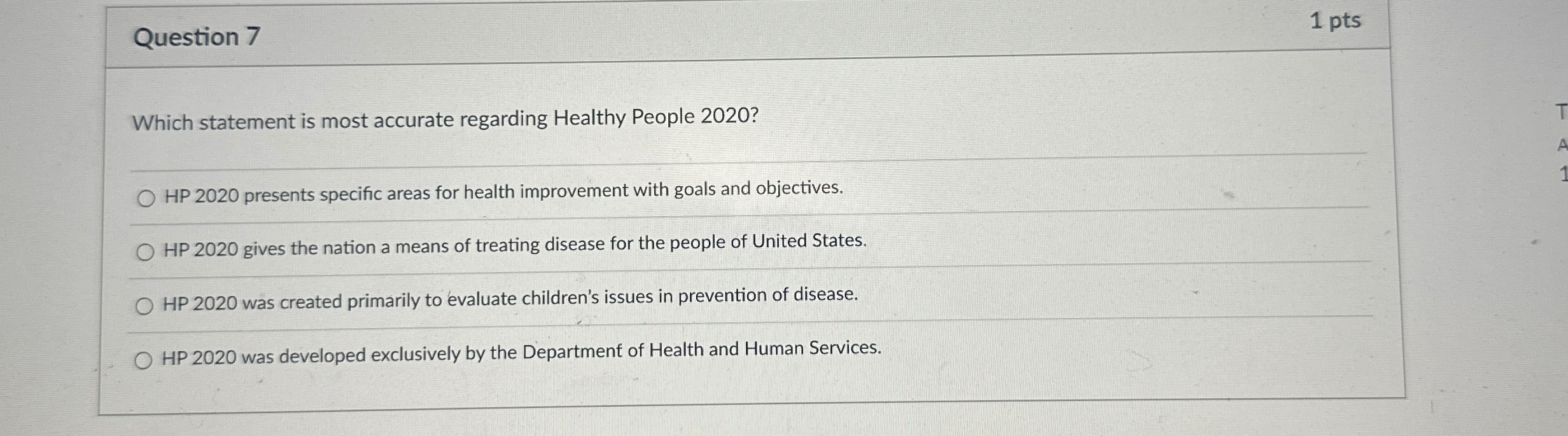 Solved Question 71 ﻿ptsWhich Statement Is Most Accurate | Chegg.com