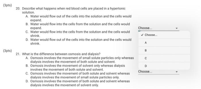 Solved 3. Compare the solubility when the solute is a solid | Chegg.com