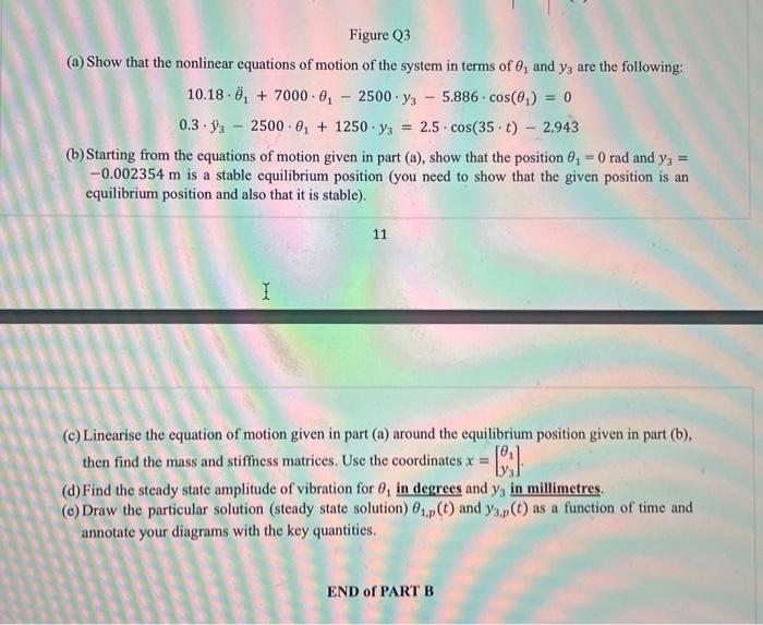 Solved The system shown in Figure Q3 consists of: • A first | Chegg.com
