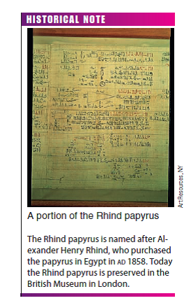 rhind papyrus