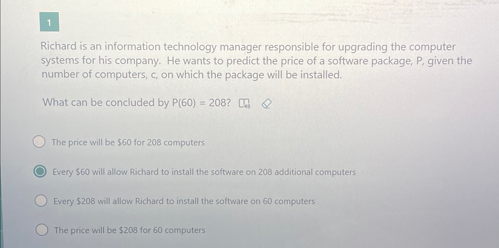 Solved 1Richard is an information technology manager | Chegg.com