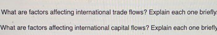 international trade flow between countries with similar economic factors