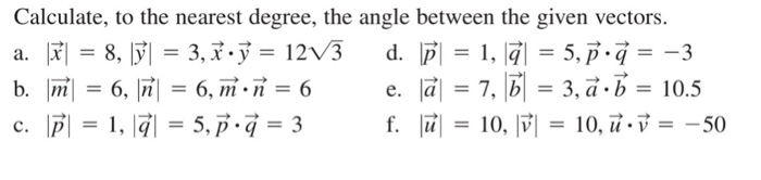Solved 1 Calculate the values of a, b, and c in each of the | Chegg.com