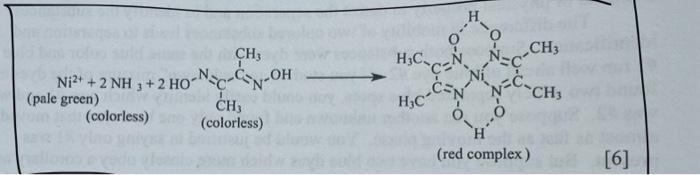 Solved What Is The Charge Of The Red Complex CH3 I C Ni2 Chegg Com   Image