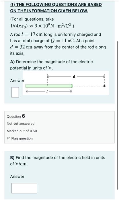 Solved = (!) THE FOLLOWING QUESTIONS ARE BASED ON THE | Chegg.com