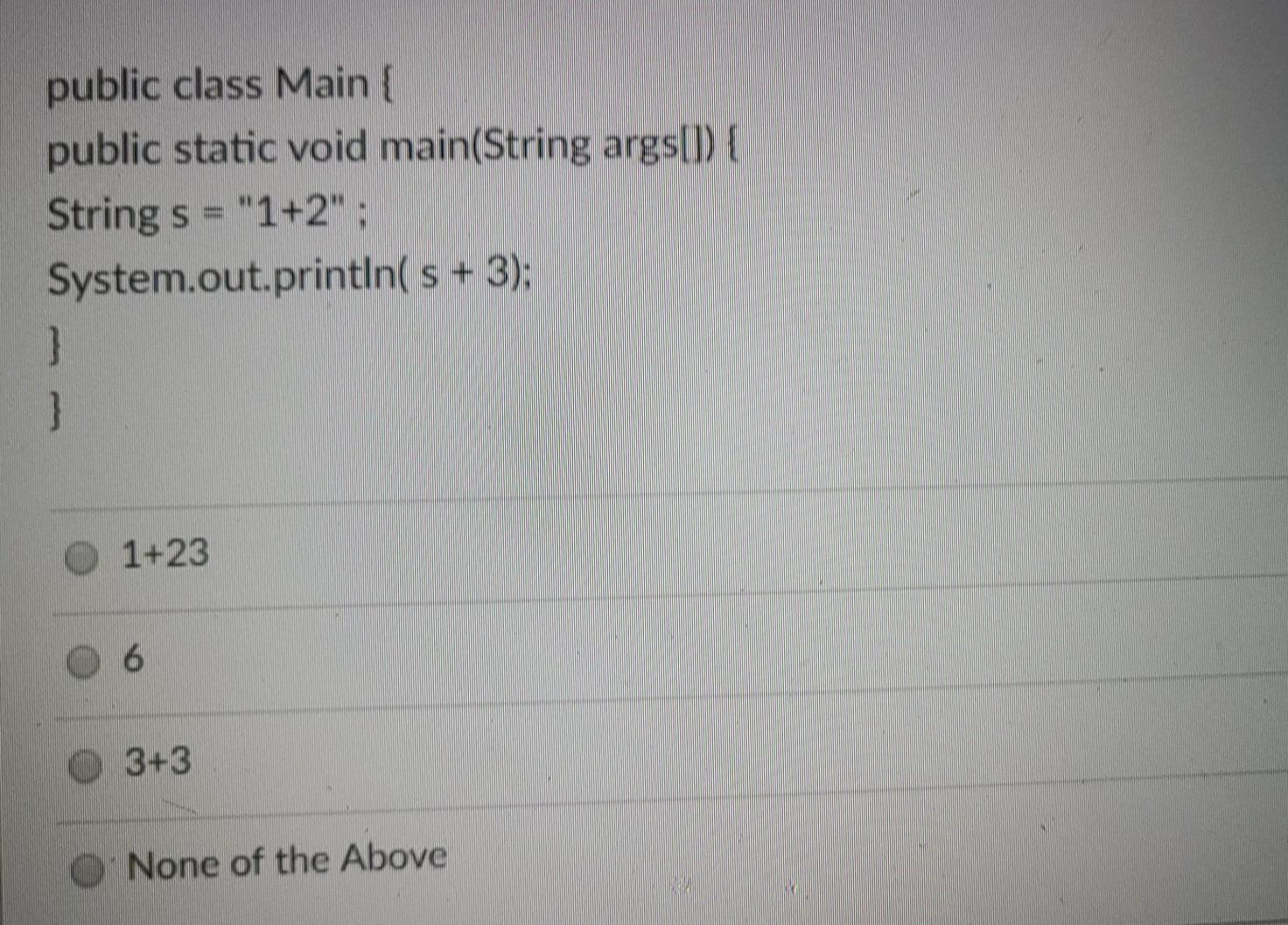 Solved public class Main { public static void main(String | Chegg.com