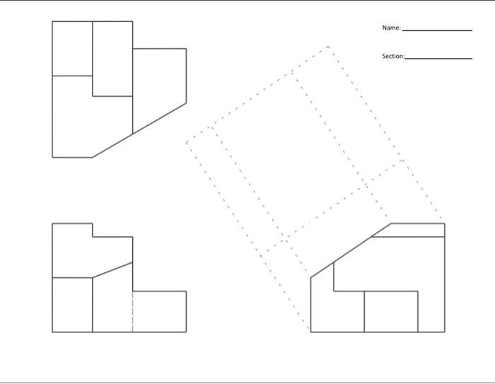 Solved Draw The Auxiliary View | Chegg.com