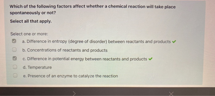 Solved Which of the following factors affect whether a | Chegg.com