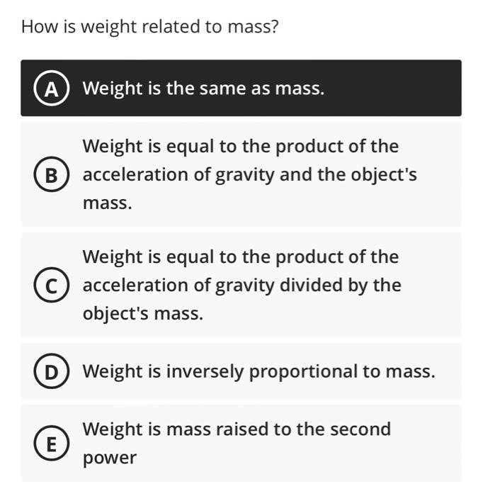Weight: Definition, Units, Weight Combination, Videos, Solved