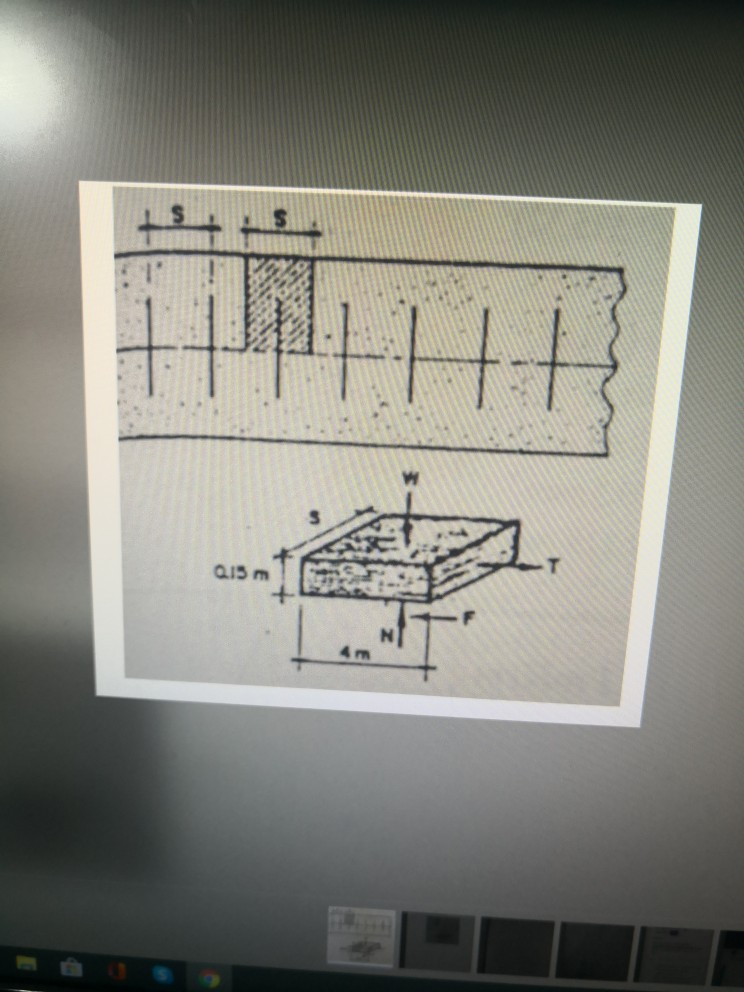 Solved A concrete pavement 8 m wide and 150 mm thick is to