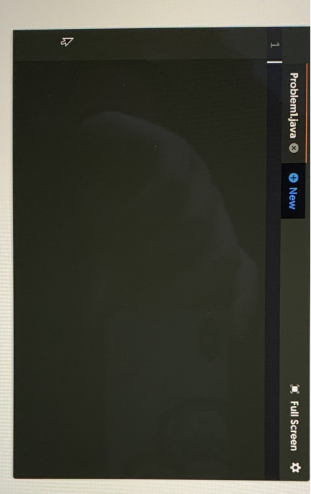 Probleml.java New O Full Screen ¢