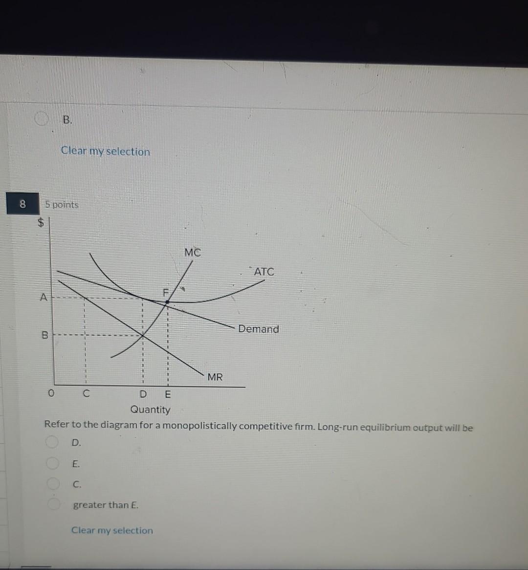 Solved Clear my selection Refer to the diagram for a | Chegg.com
