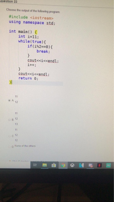 Solved Question Completion Status: #include using namespace | Chegg.com