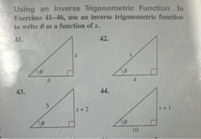 4.9 more inverse trigonometric functions homework answers