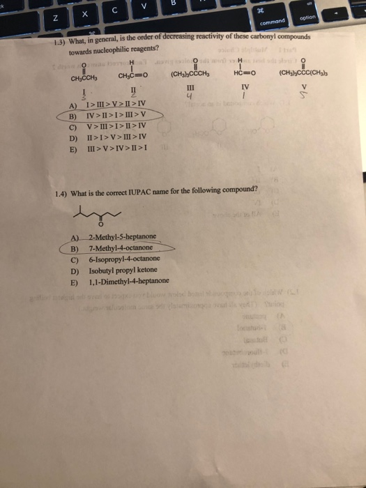 Solved Part I Multiple Choice Circle the best answer from | Chegg.com